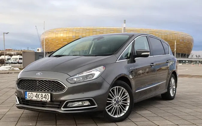 ford wielkopolskie Ford S-Max cena 124230 przebieg: 168924, rok produkcji 2017 z Gdańsk